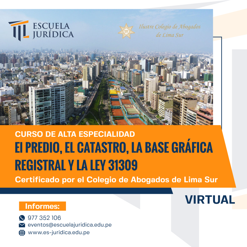 Post curso de alta especialidad el predio el catastro la bgr virtual